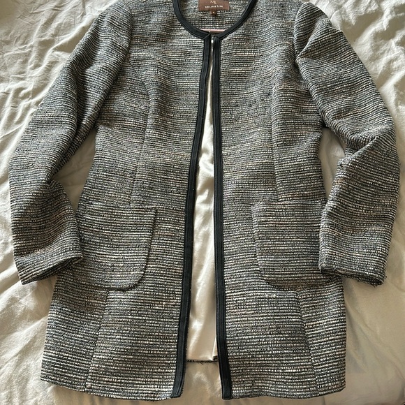 Melanie Lyne blazer-style shimmer jacket size 4 - Picture 1 of 10